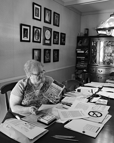 Mary Lou Albert is one of the organizers of Bennington Citizens Against Fluoridated Water, a group opposing a March 3 advisory vote on whether to add fluoride to the town’s drinking water. The measure is supported a group of local health care professionals, the Bennington Oral Health Coalition.