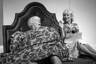Ken Farrell and Kate Braun play Irv and Peg in last year’s production of “Kalamazoo” at Adirondack Theatre Festival in Glens Falls. This year’s festival runs through mid-August and features five new plays. Courtesy photo/Jim McLaughlin