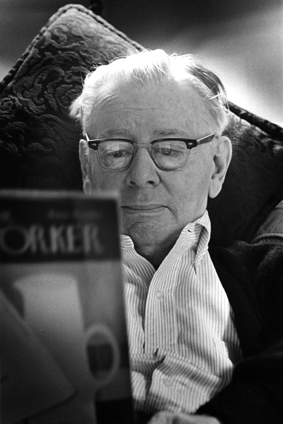 Frank Sullivan, who became best known for his articles and Christmas poems in The New Yorker, lived most of his life in Saratoga Springs. 
Forty years after his death, Frank Sullivan’s career as a writer is being rediscovered and celebrated in his hometown. Photo courtesy Saratoga Room at Saratoga Springs Public Library