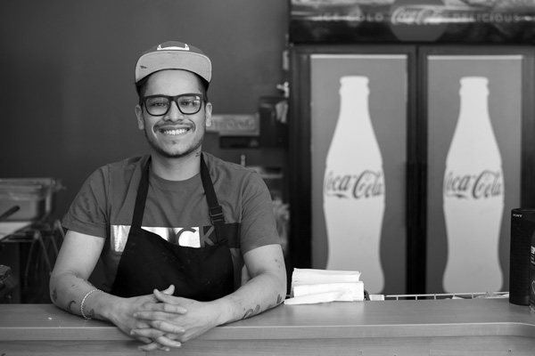 Ibjid Meneses, who came to the United States from Mexico as an infant, opened a Mexican restaurant in downtown Rutland earlier this year. He says it’s inevitable that the city will become more diverse. Joan K. Lentini photo

